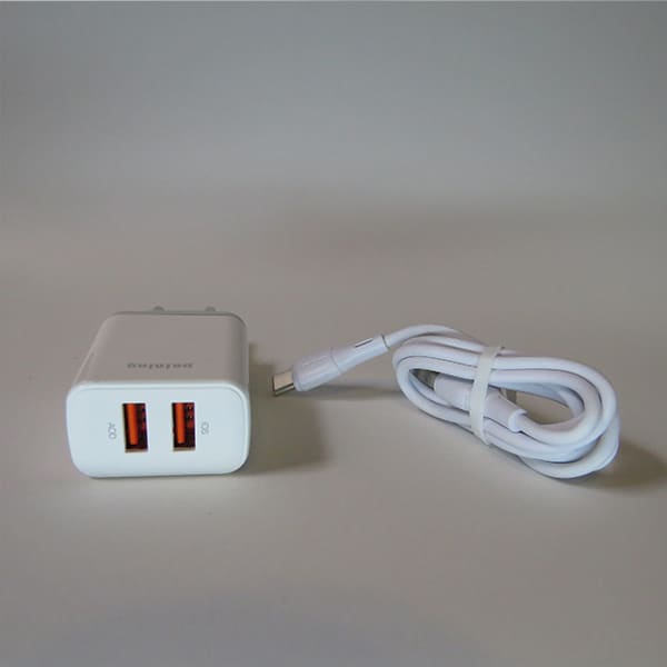 Carregador Peining 3.1A Original Anatel + Cabo Tipo-C - Imagem 2