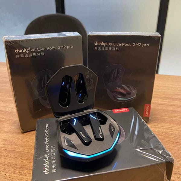 Fone Lenovo GM2 Pro TWS Gamer – Bluetooth 5.3 - Imagem 2